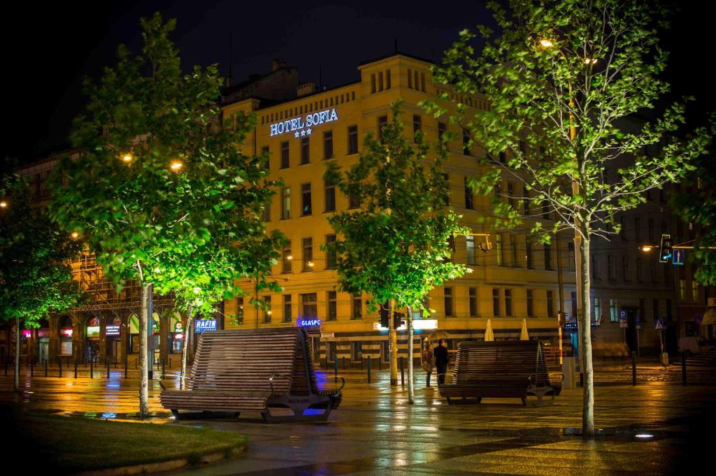 Budova, kde se hotel nachází