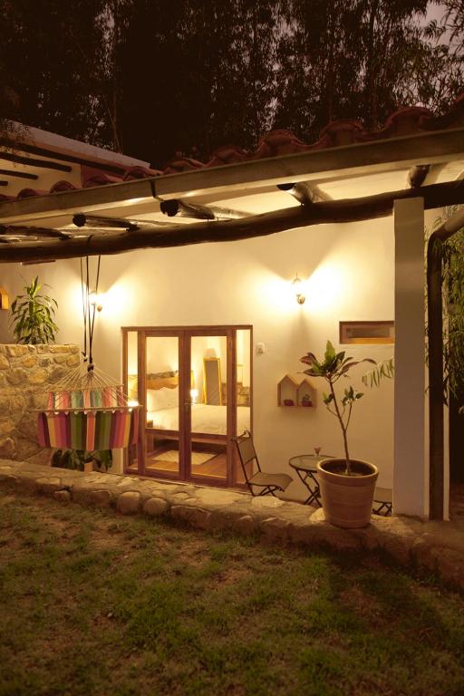 Zahrada ubytování Casa Pukayaku Lodge