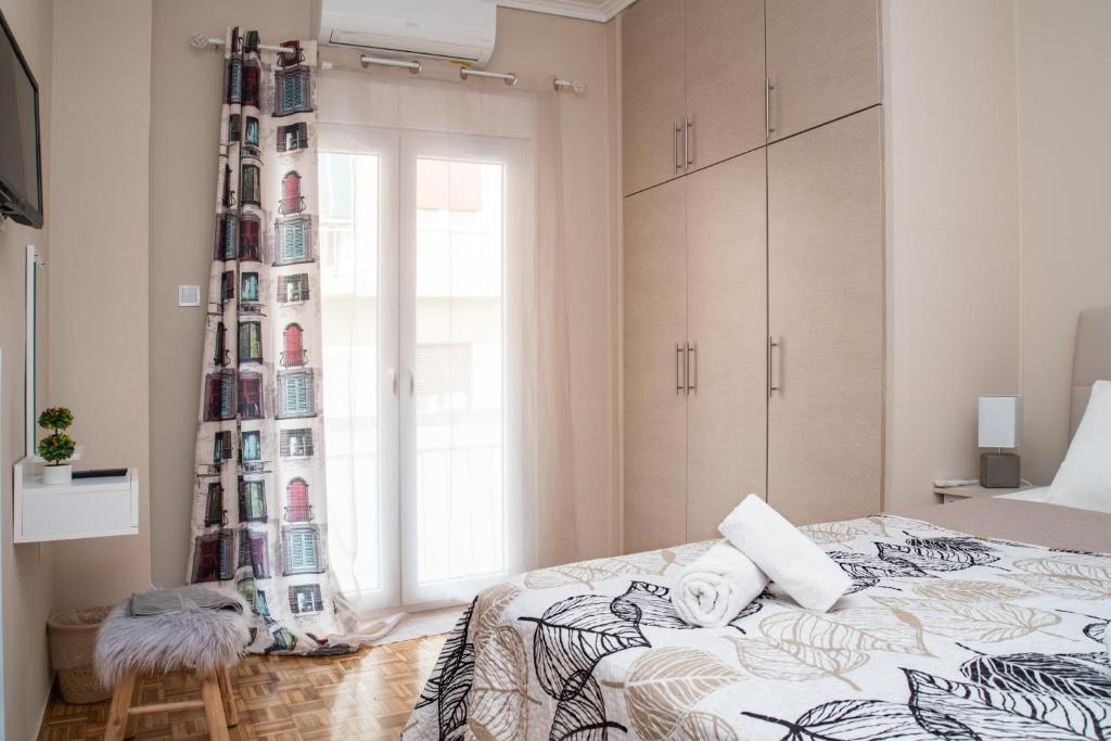 Posteľ alebo postele v izbe v ubytovaní Fix Divine Apartment