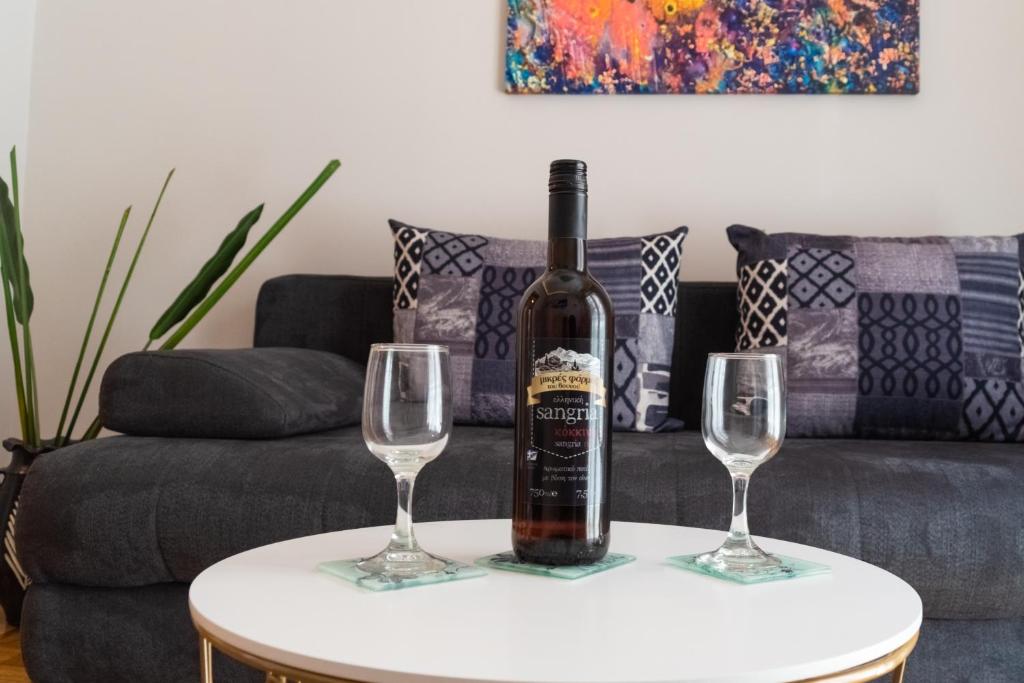 Nápoje v ubytovaní Fix Divine Apartment