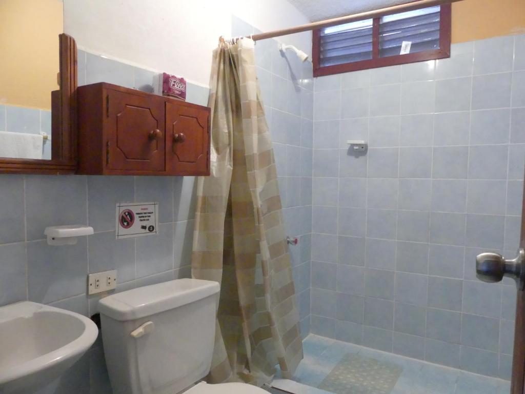 Koupelna v ubytování Hostal Estrella de Mar