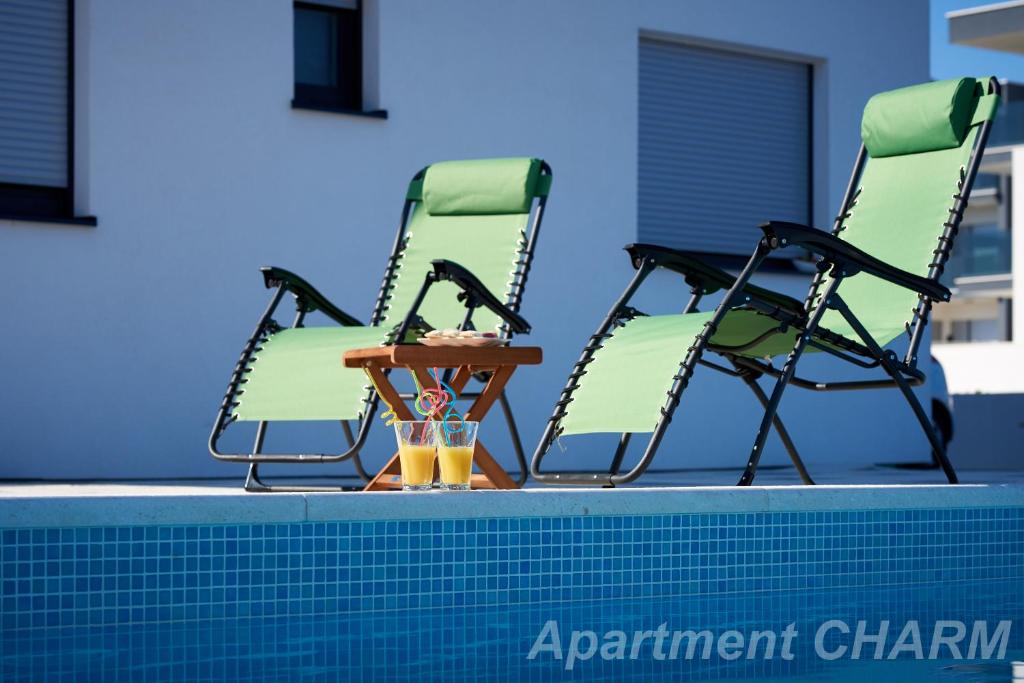 Fotografia z galérie ubytovania Luxury apartment Charm with pool v Trogiri