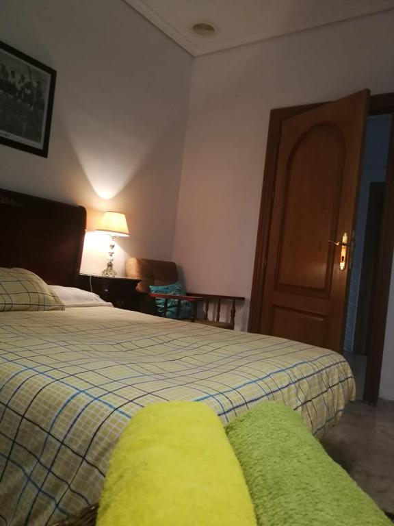 Postel nebo postele na pokoji v ubytování Patio de la Fuenseca