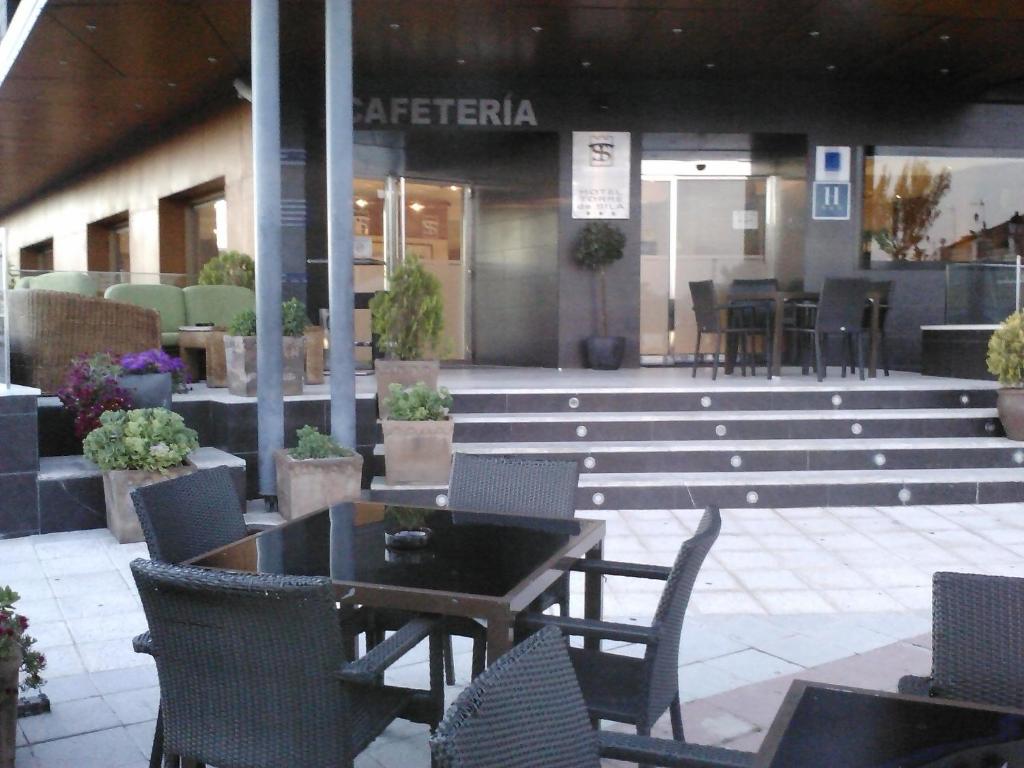 Restaurace v ubytování Hotel Torre de Sila
