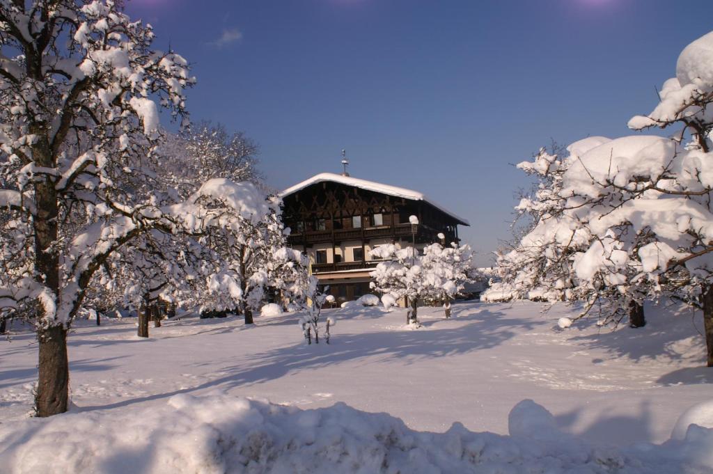 Alpenhof Landhotel Restaurant v zimě