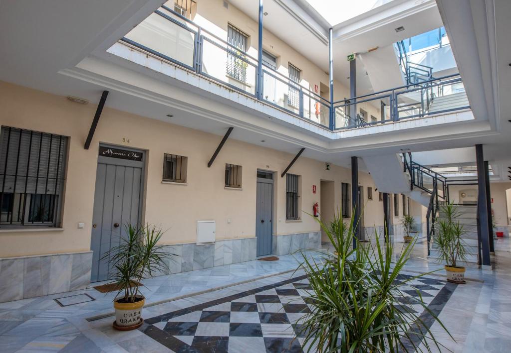 Budova, kde se apartmán nachází