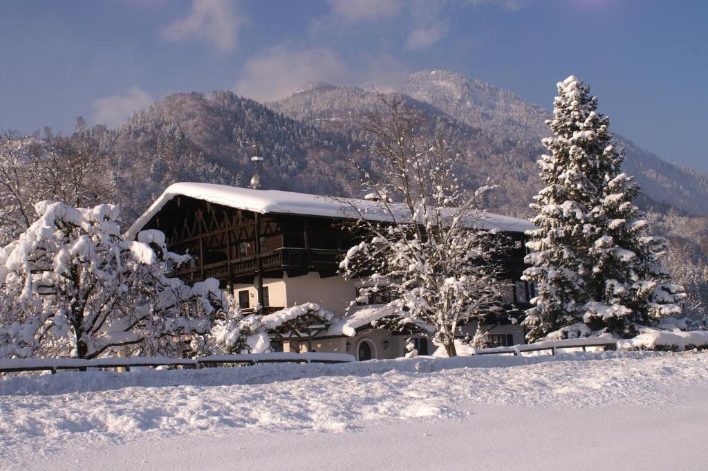Alpenhof Landhotel Restaurant v zimě