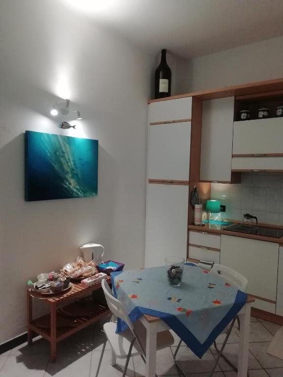 Kuchyň nebo kuchyňský kout v ubytování DonnaBarbara