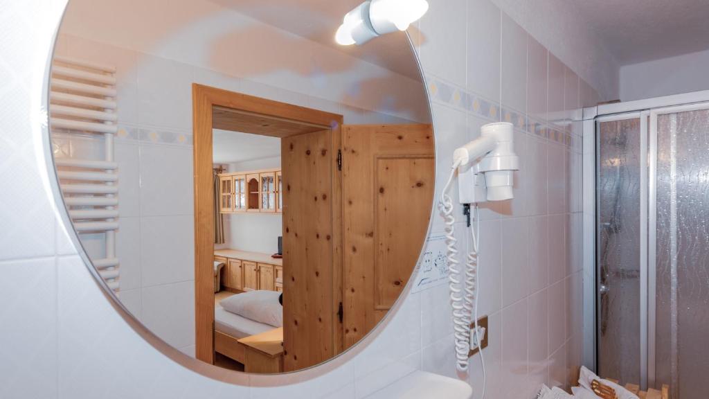 Koupelna v ubytování Almhaus Pfister OHG