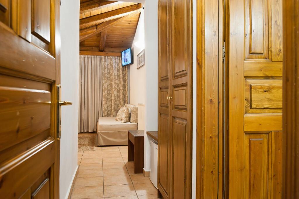 Krevet ili kreveti u jedinici u okviru objekta Pan Hotel