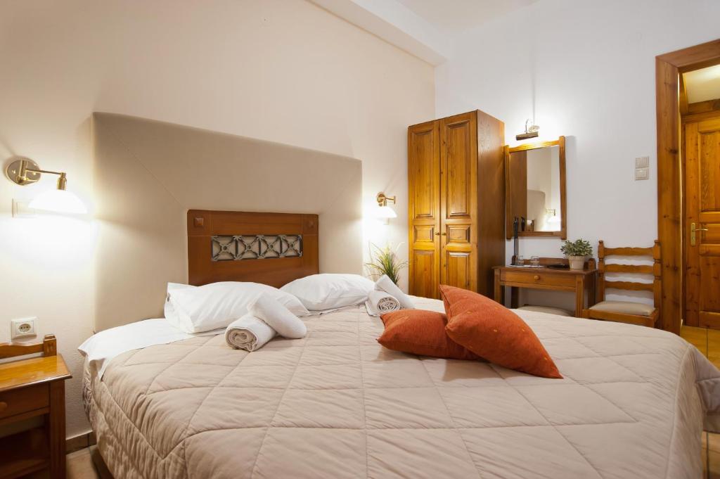 Krevet ili kreveti u jedinici u okviru objekta Pan Hotel