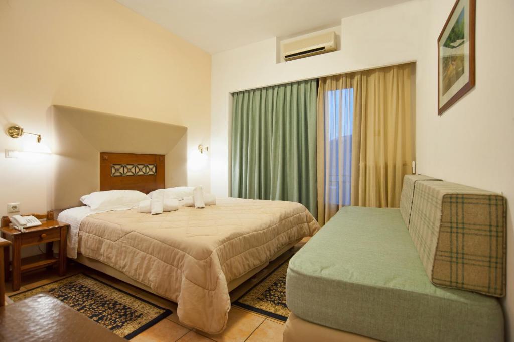 Krevet ili kreveti u jedinici u okviru objekta Pan Hotel