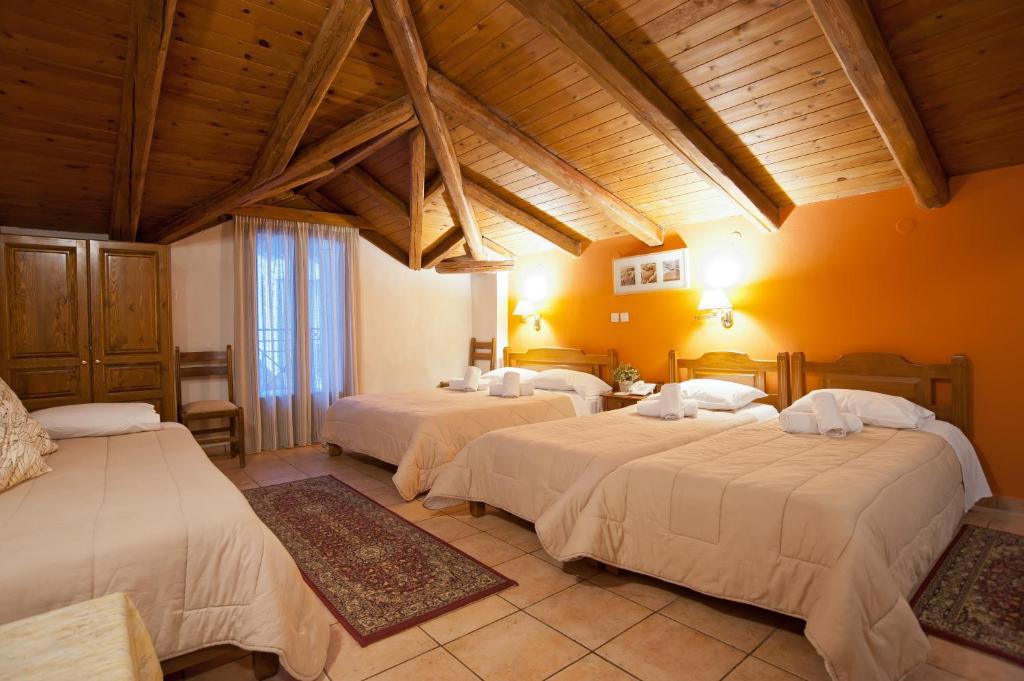 Krevet ili kreveti u jedinici u okviru objekta Pan Hotel