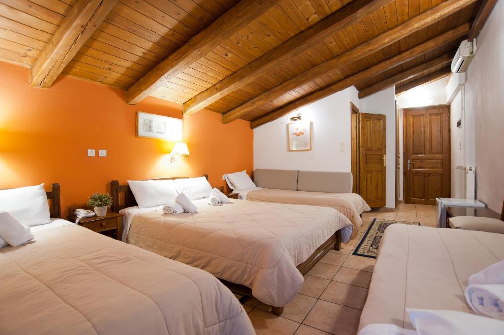 Krevet ili kreveti u jedinici u okviru objekta Pan Hotel
