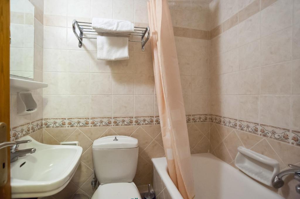 Kupatilo u objektu Pan Hotel