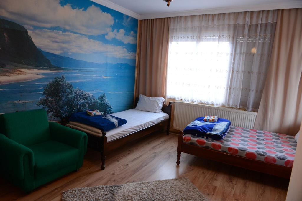 Postel nebo postele na pokoji v ubytování Delieva House