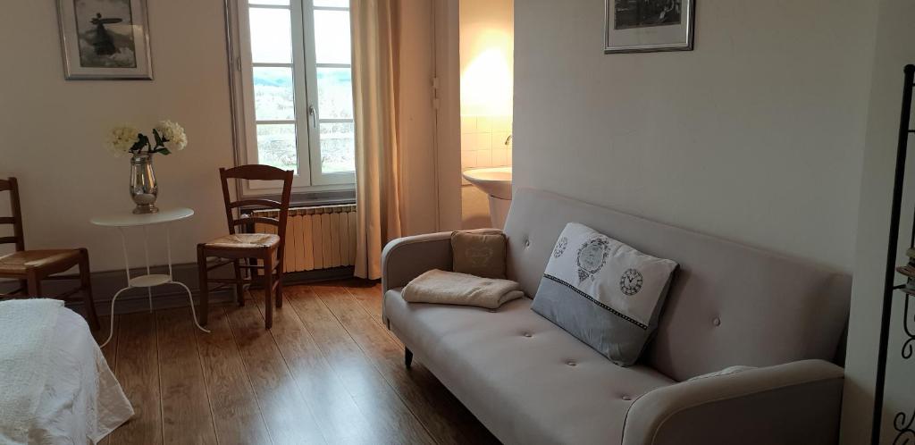 Chambres d'hôtes et Roulotte Au Bonheur Du Parc - Salle Double Ou Jumelle