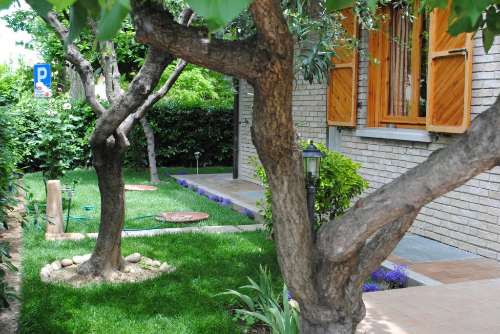 Zahrada ubytování B&B La Gatta Blu