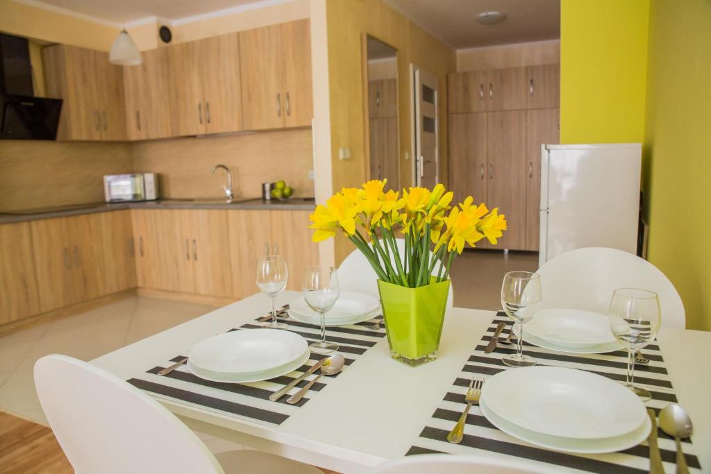 Kuchyňa alebo kuchynka v ubytovaní Family Homes - Apartamenty Sonoma