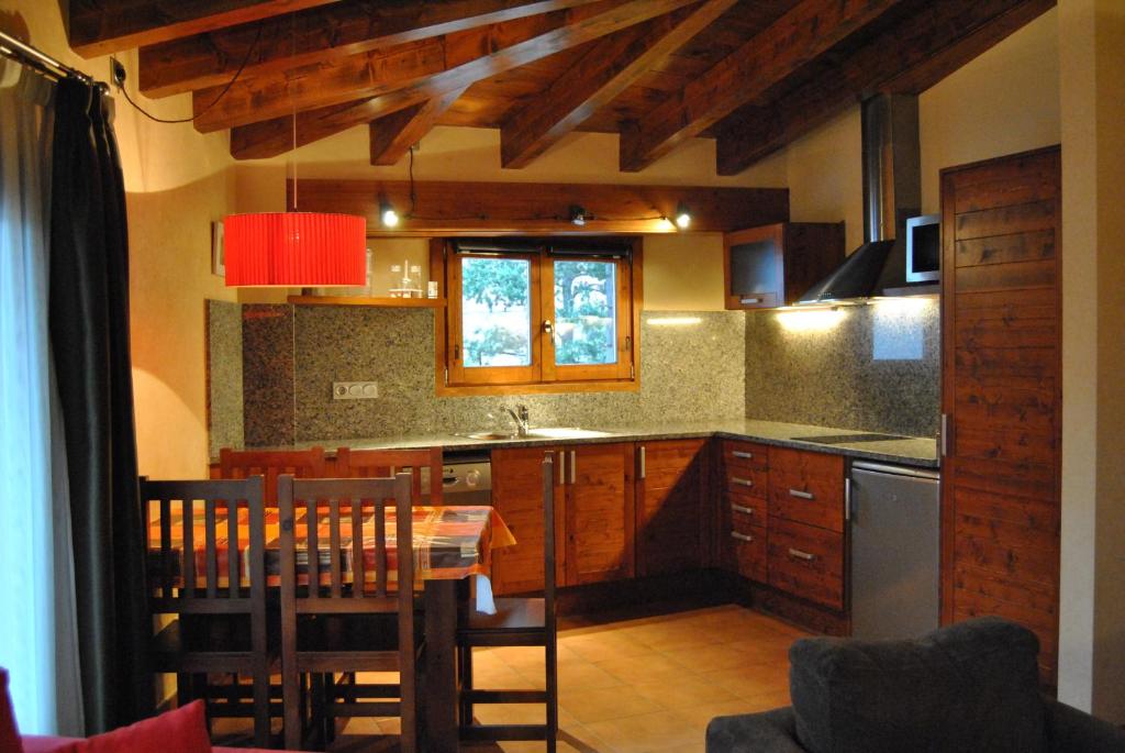 Kuchyň nebo kuchyňský kout v ubytování Aparthotel Bellver