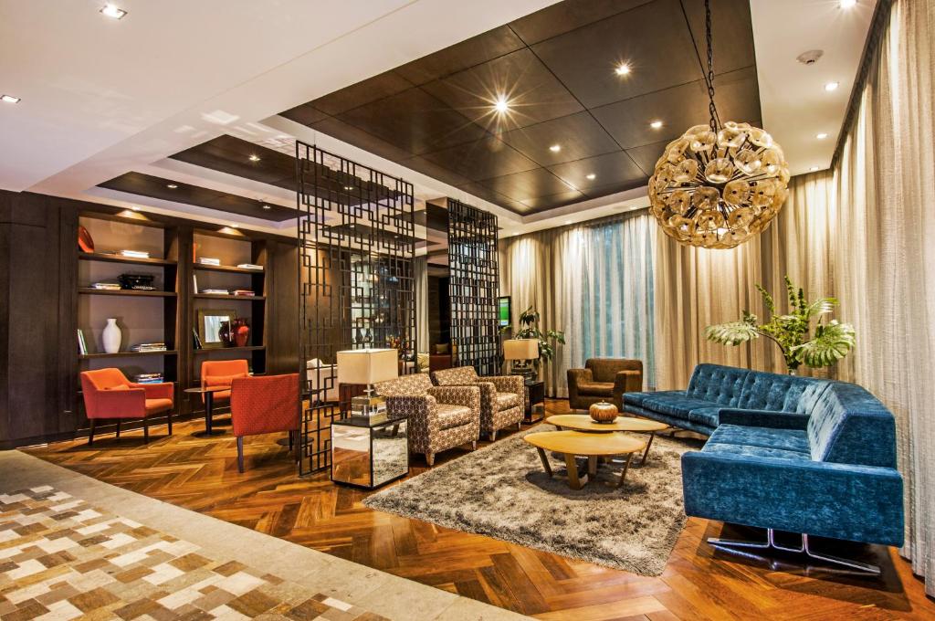 Posezení v ubytování Hotel Morrison Usaquén