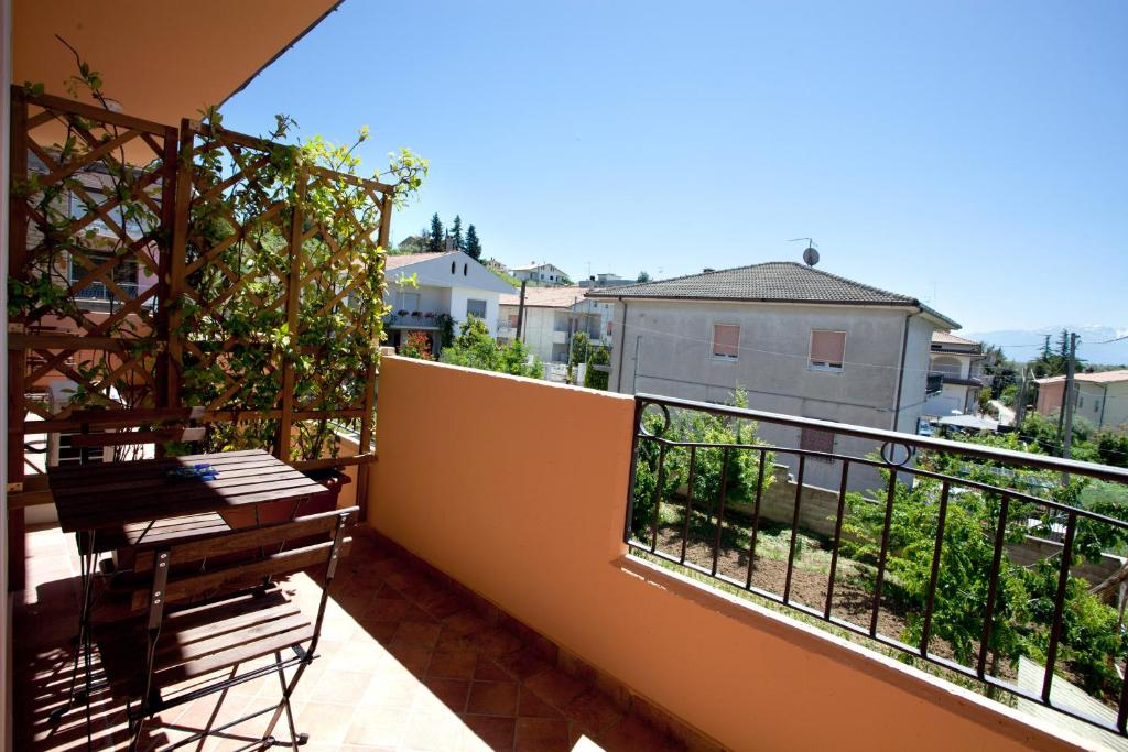 Balkon lub taras w obiekcie B&B I Poeti