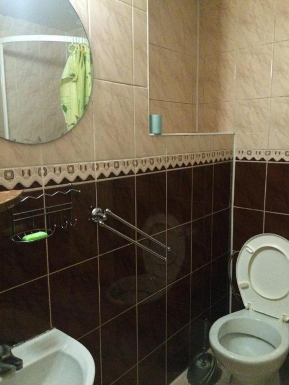 Koupelna v ubytování Villa Yaryna