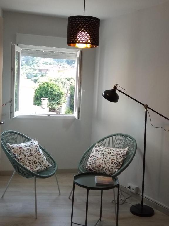 Posezení v ubytování Casa Xuncal