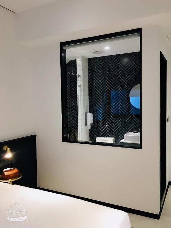 TV a/nebo společenská místnost v ubytování Hido Hostel