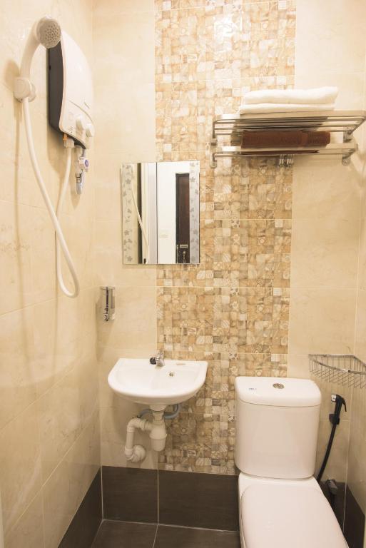 Koupelna v ubytování LTL Guesthouse