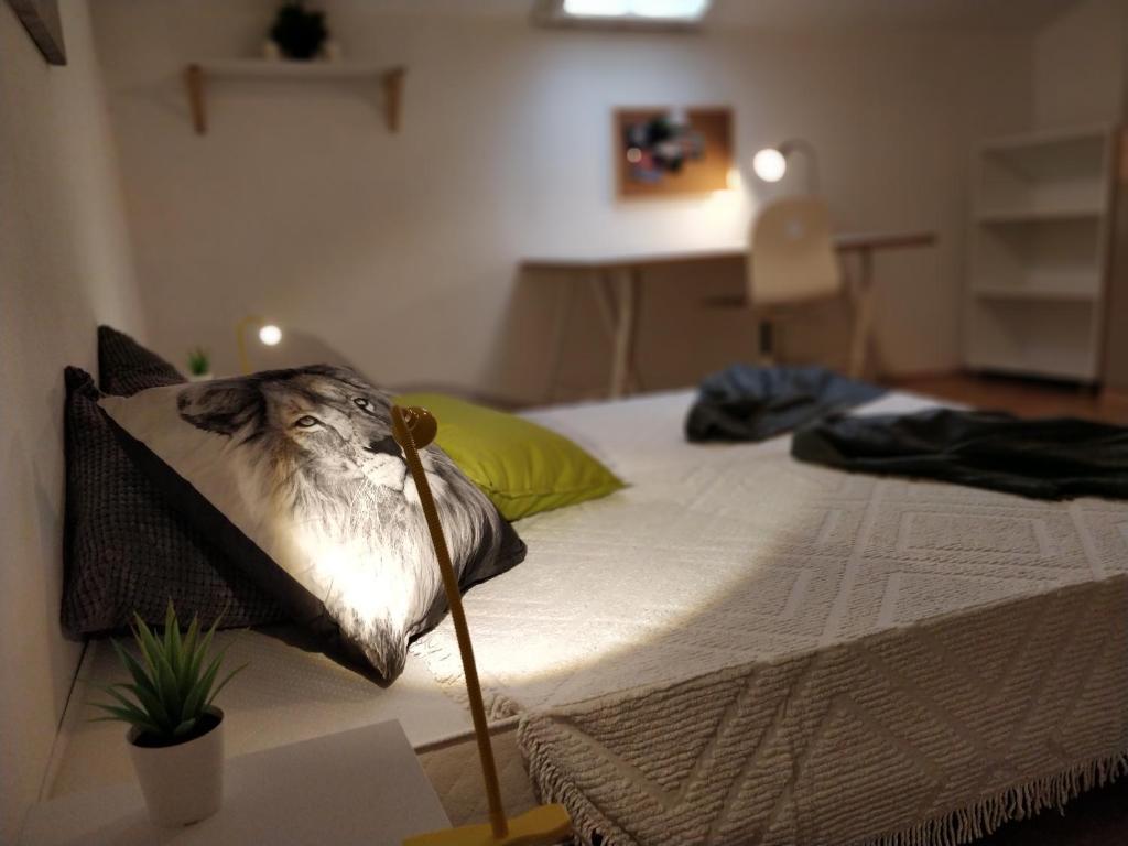 Postel nebo postele na pokoji v ubytování Apartment Mia