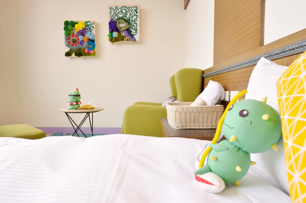 Postel nebo postele na pokoji v ubytování PHSEA INN