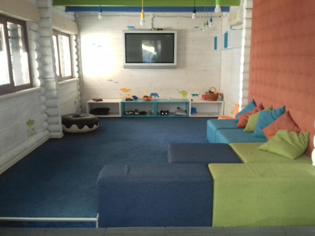 Posezení v ubytování Kolyada Hotel