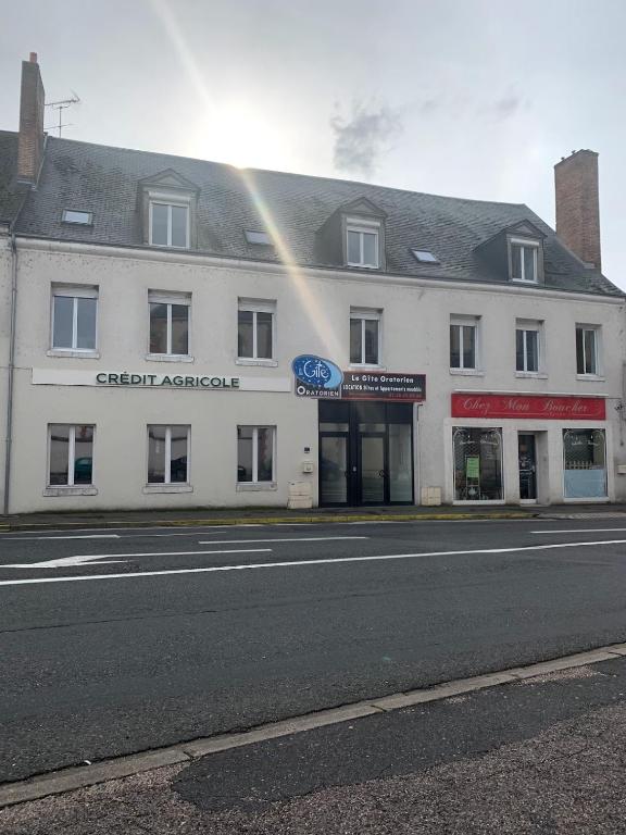 Budova, kde se aparthotel nachází
