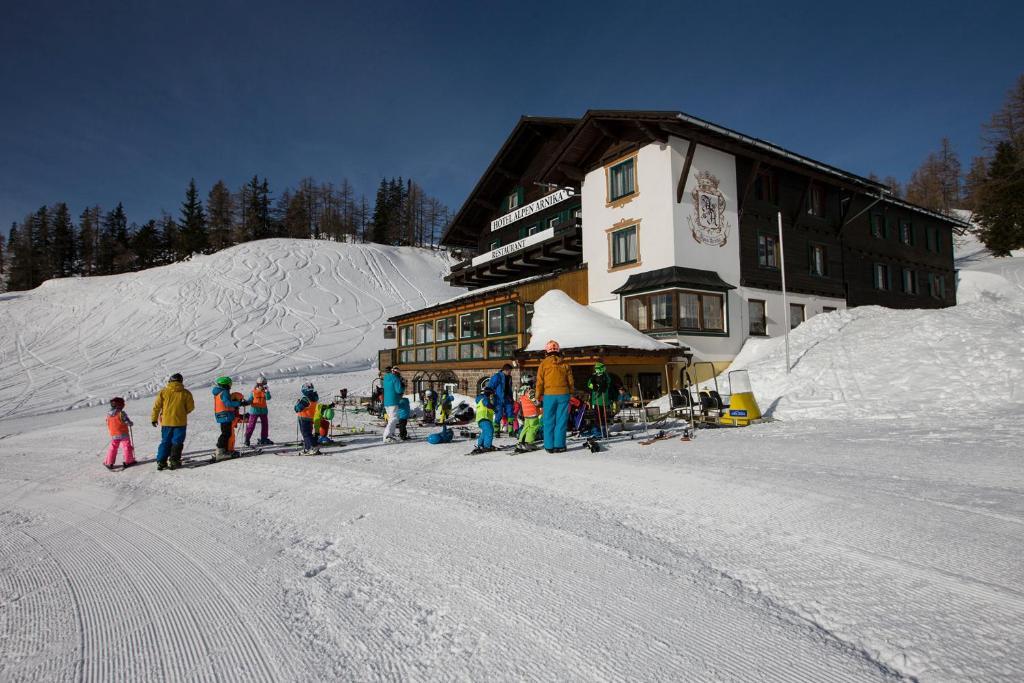 
Hotel Alpen Arnika v zimě
