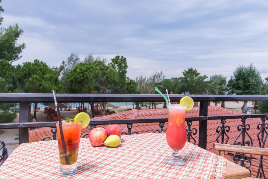 Nápoje v ubytování Sunset Studios