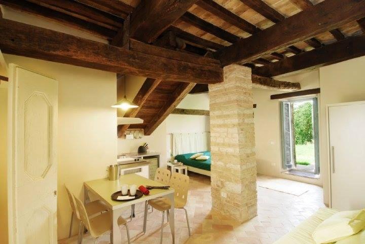 Część wypoczynkowa w obiekcie Agriturismo Molleone