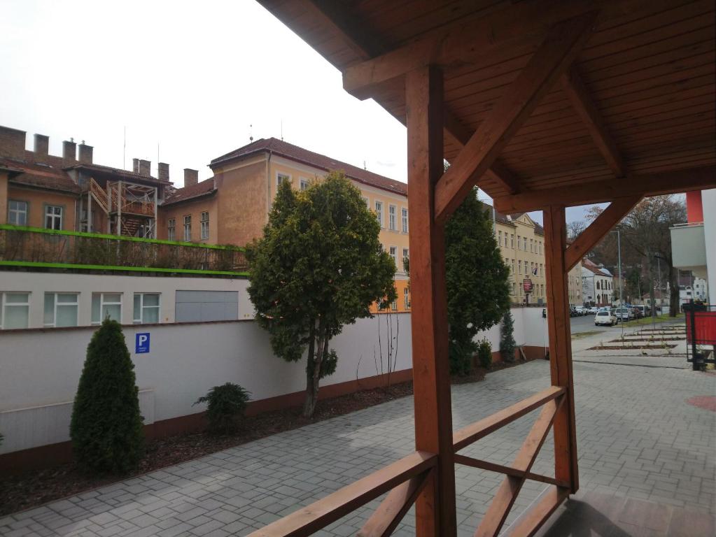Budynek, w którym mieści się pensjonat