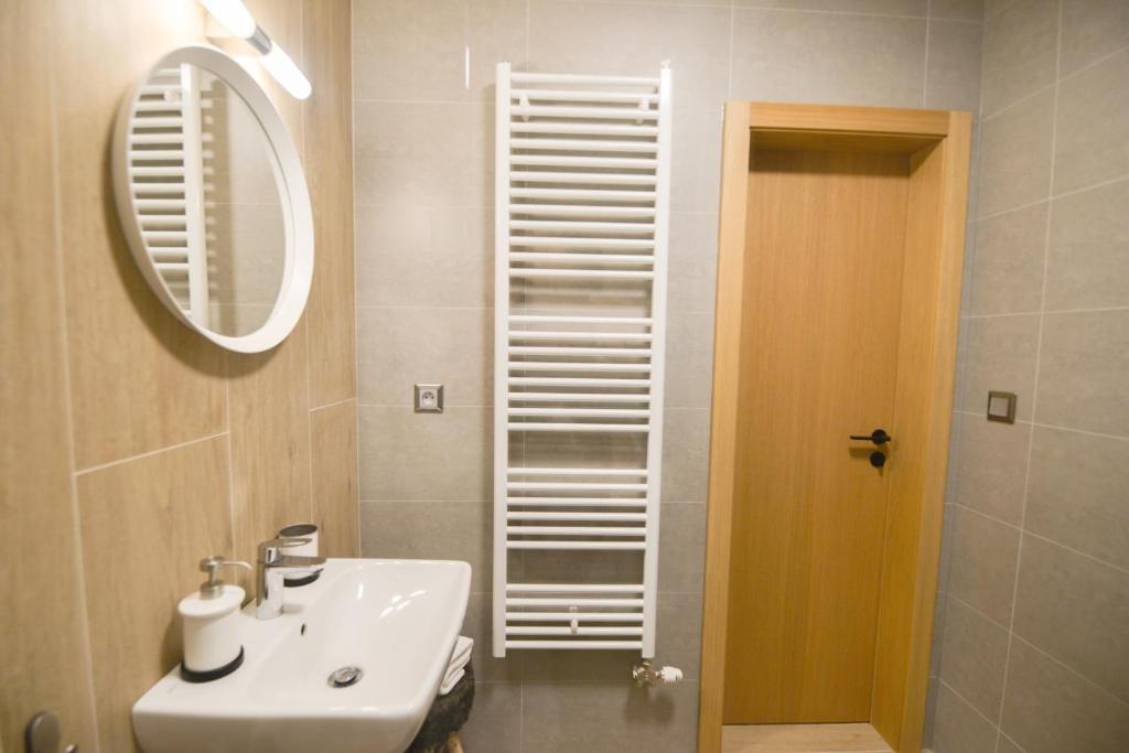 Koupelna v ubytování Chata VYPO