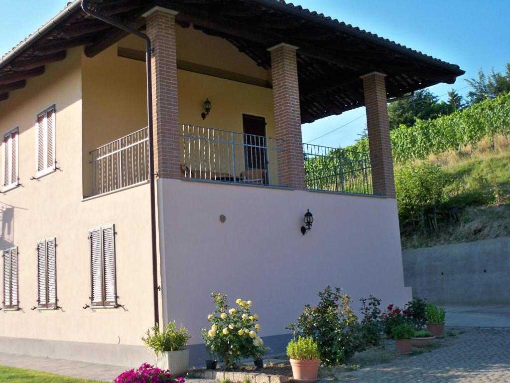 Budova, kde se bed and breakfast nachází