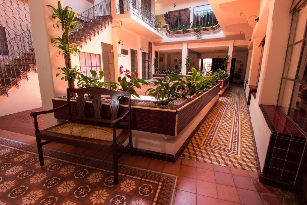 Posezení v ubytování Casa de Juan Hostal