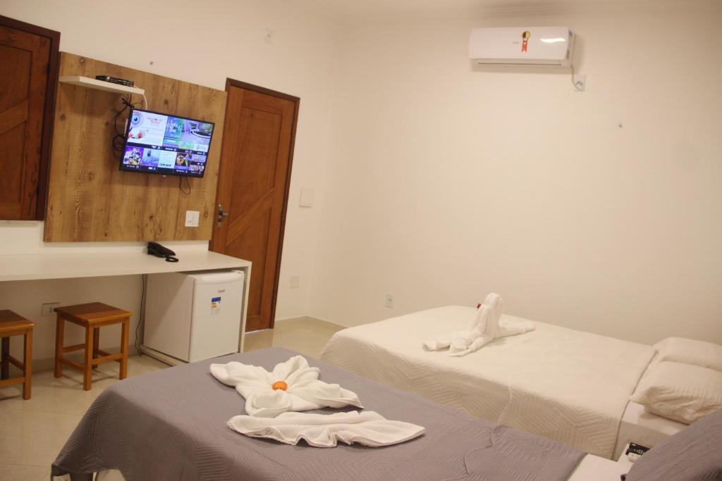 Pousada Vasto Horizonte - Triple Room With Balcony