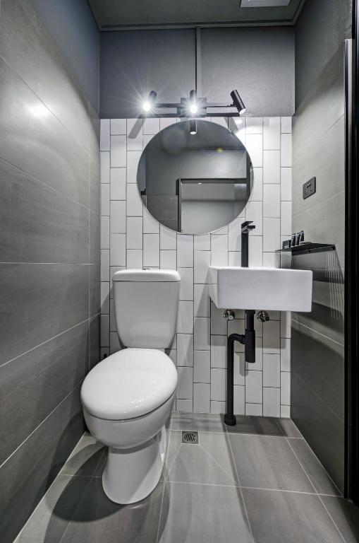 Koupelna v ubytování CBD Motor Inn