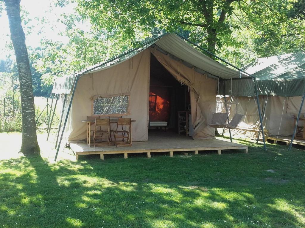 Zahrada ubytování Camping des eydoches - 3 étoiles