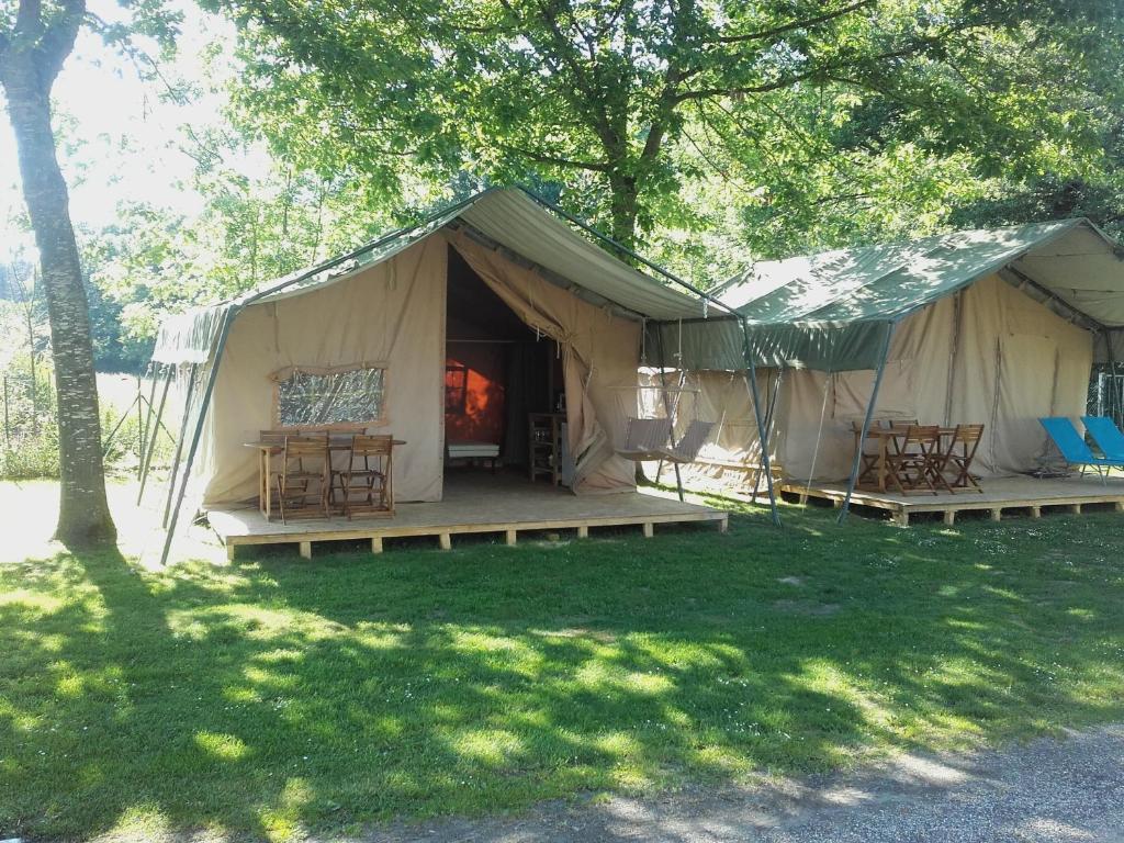 Zahrada ubytování Camping des eydoches - 3 étoiles