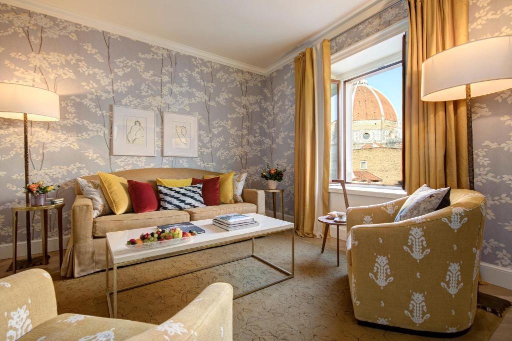 Posezení v ubytování Rocco Forte Hotel Savoy