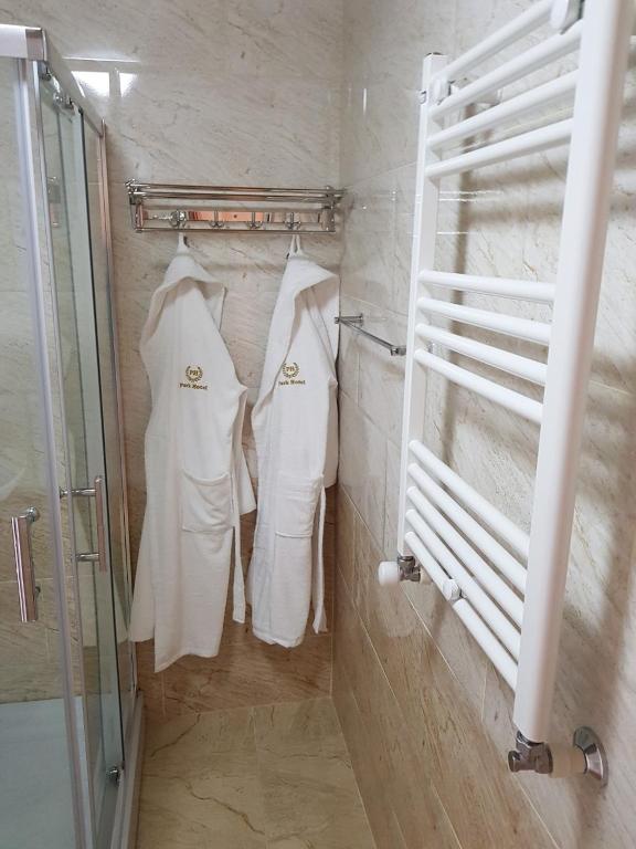Koupelna v ubytování Park Hotel Kutaisi