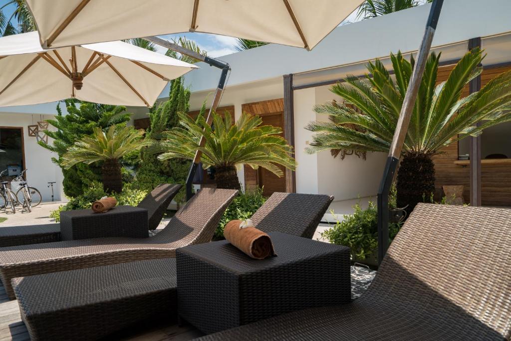 Patio nebo venkovní prostory v ubytování Villa Nero