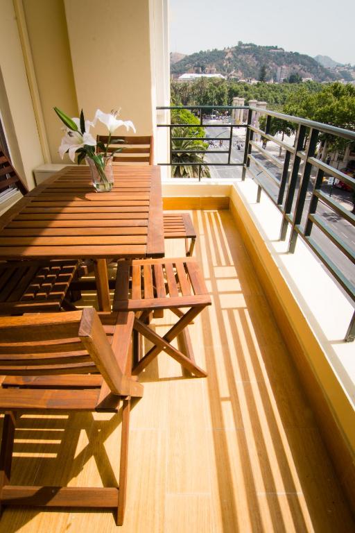 Balkón alebo terasa v ubytovaní Holidays2Malaga Terraza & junto puerto deportivo