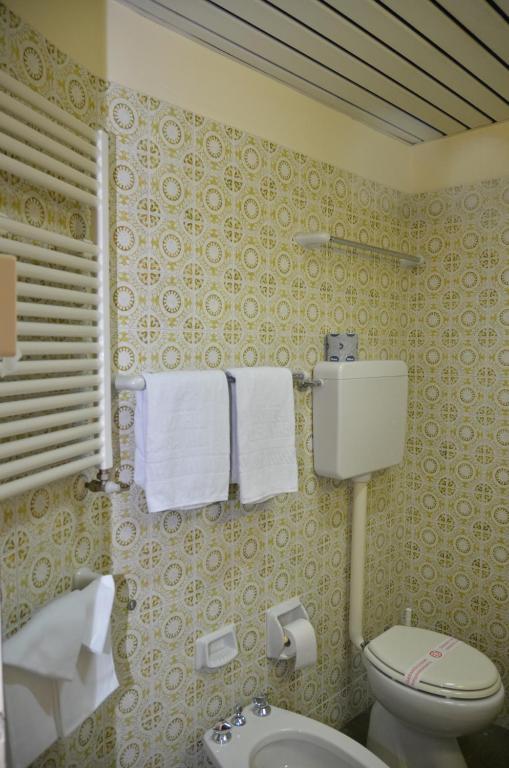 Koupelna v ubytování Parc Hotel Casa Mia